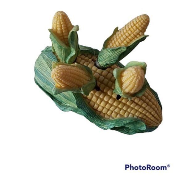 🌟🌟3/$15 Vintage Corn Cob Butter Knifes and Holder - Picture 1 of 8